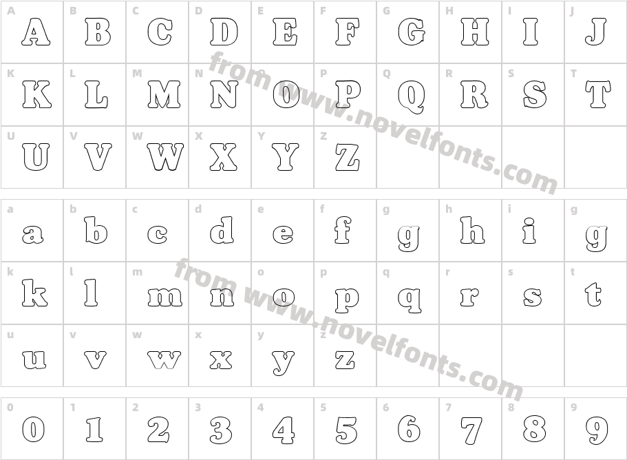 FZ ROMAN 35 HOLLOWCharacter Map