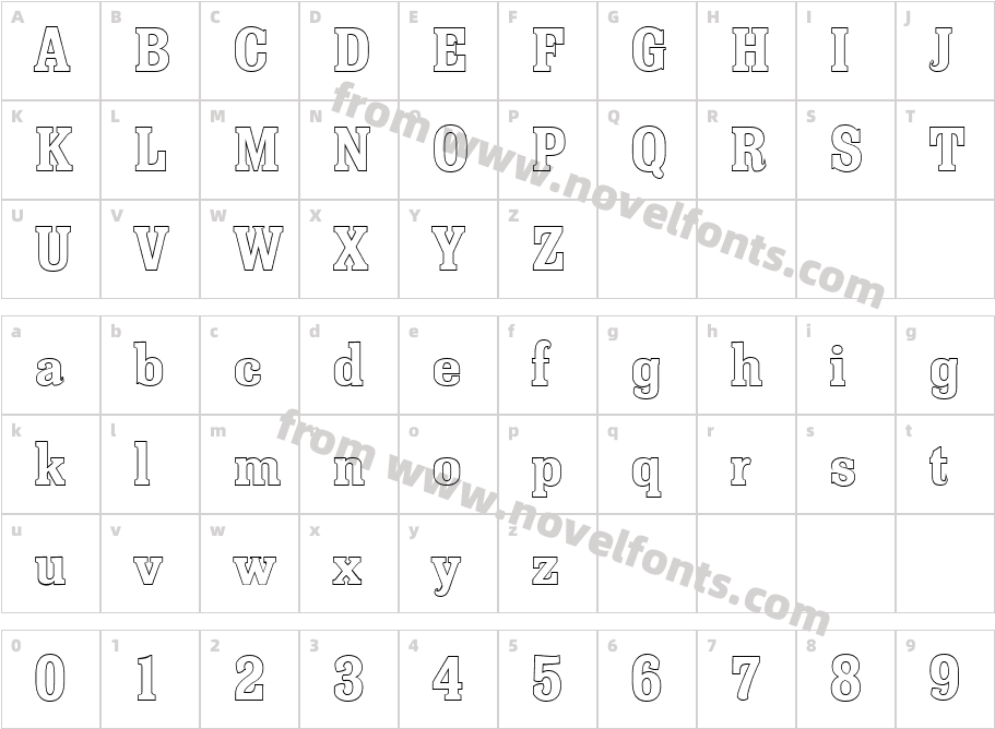 FZ ROMAN 36 HOLLOWCharacter Map