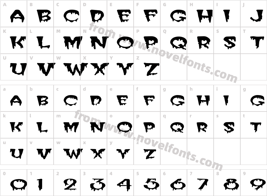 FZ UNIQUE 10 EXCharacter Map