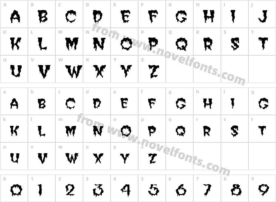 FZ UNIQUE 10 WAVEYCharacter Map