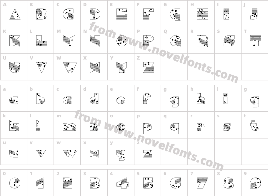 FZ UNIQUE 11 SPOTTEDCharacter Map