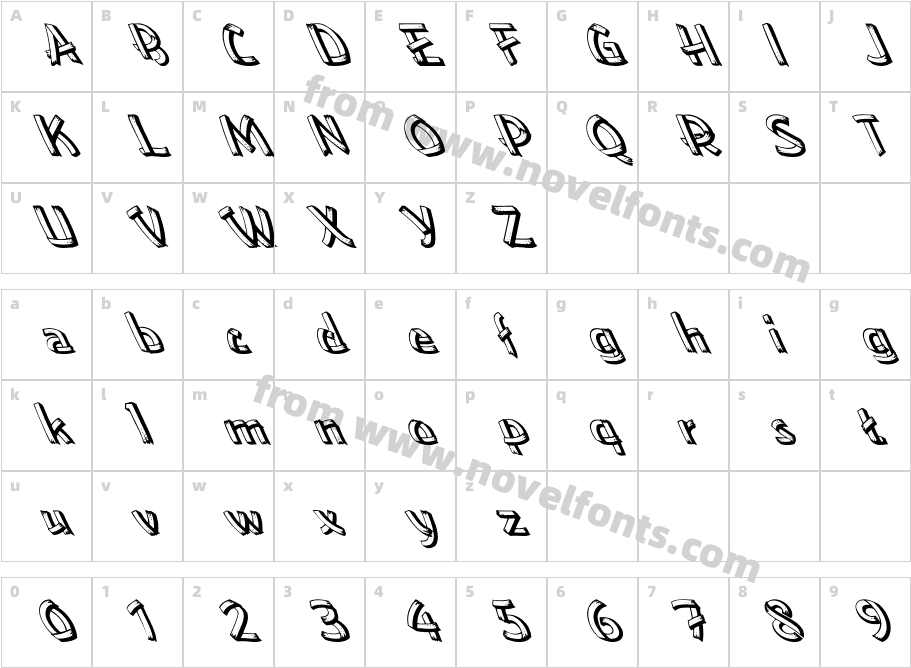 FZ UNIQUE 15 LEFTYCharacter Map