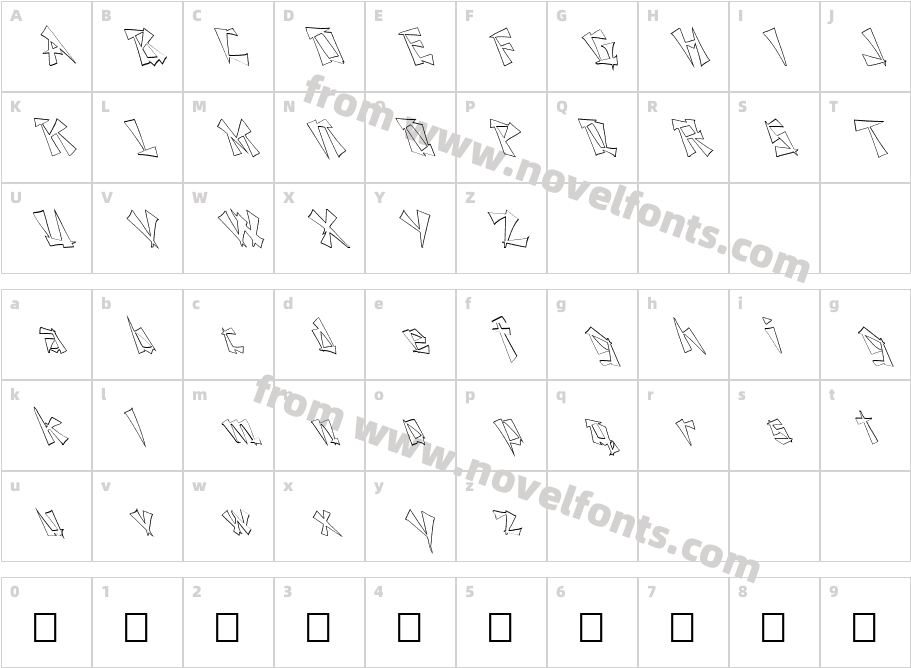 FZ UNIQUE 21 HOLLOW LEFTYCharacter Map