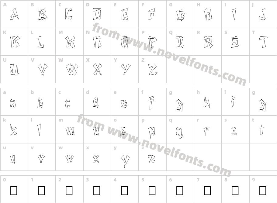 FZ UNIQUE 21 HOLLOWCharacter Map