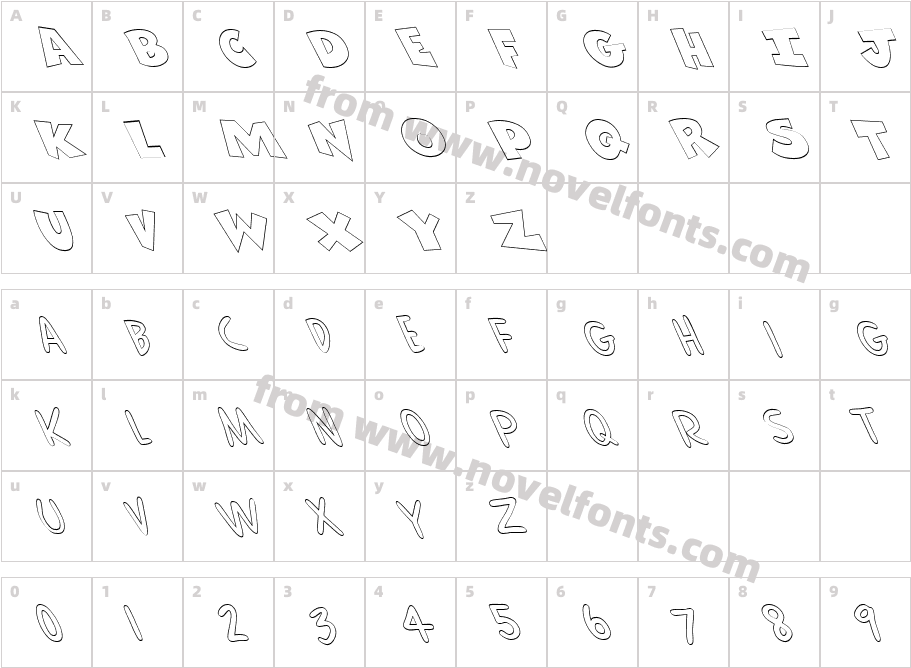 FZ UNIQUE 30 HOLLOW LEFTYCharacter Map