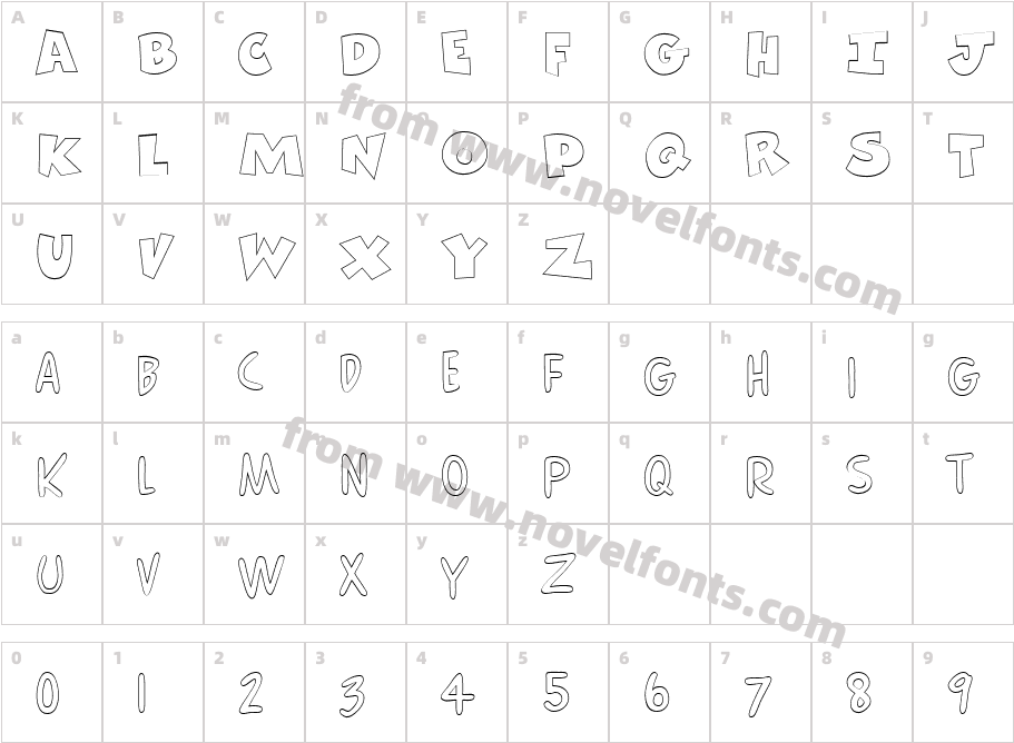 FZ UNIQUE 30 HOLLOWCharacter Map