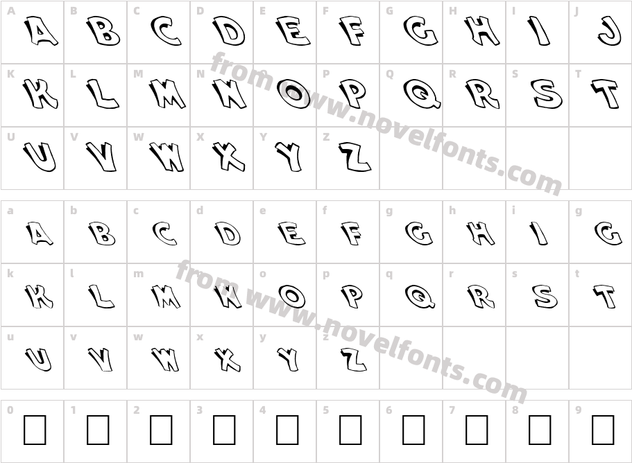 FZ UNIQUE 31 LEFTYCharacter Map