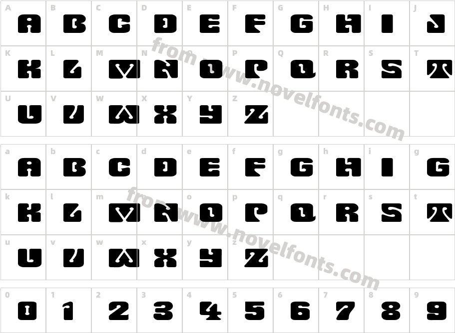 FZ UNIQUE 32 EXCharacter Map