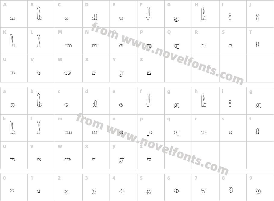 FZ UNIQUE 41 HOLLOWCharacter Map