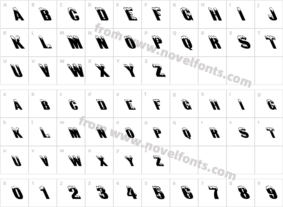 FZ UNIQUE 6 LEFTYCharacter Map