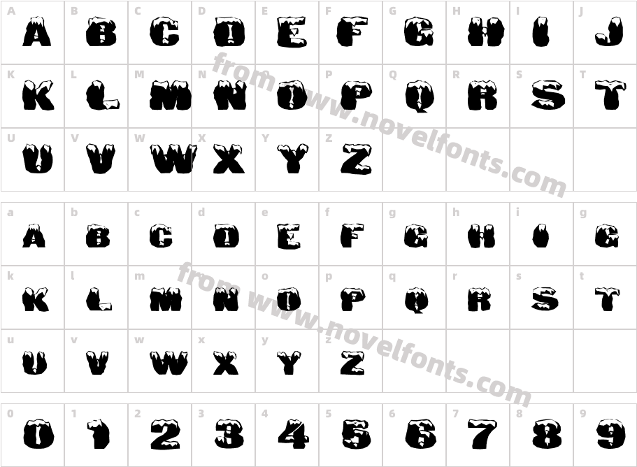 FZ UNIQUE 6 MANGLED EXCharacter Map