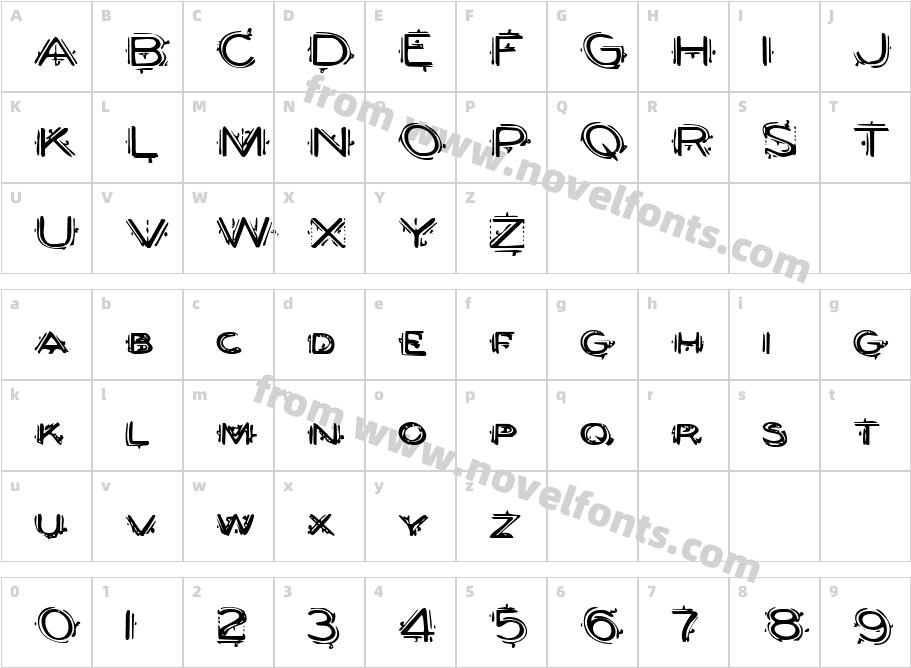 Berserker ExpandedCharacter Map