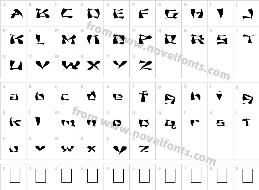 FZ WARPED 11 EXCharacter Map