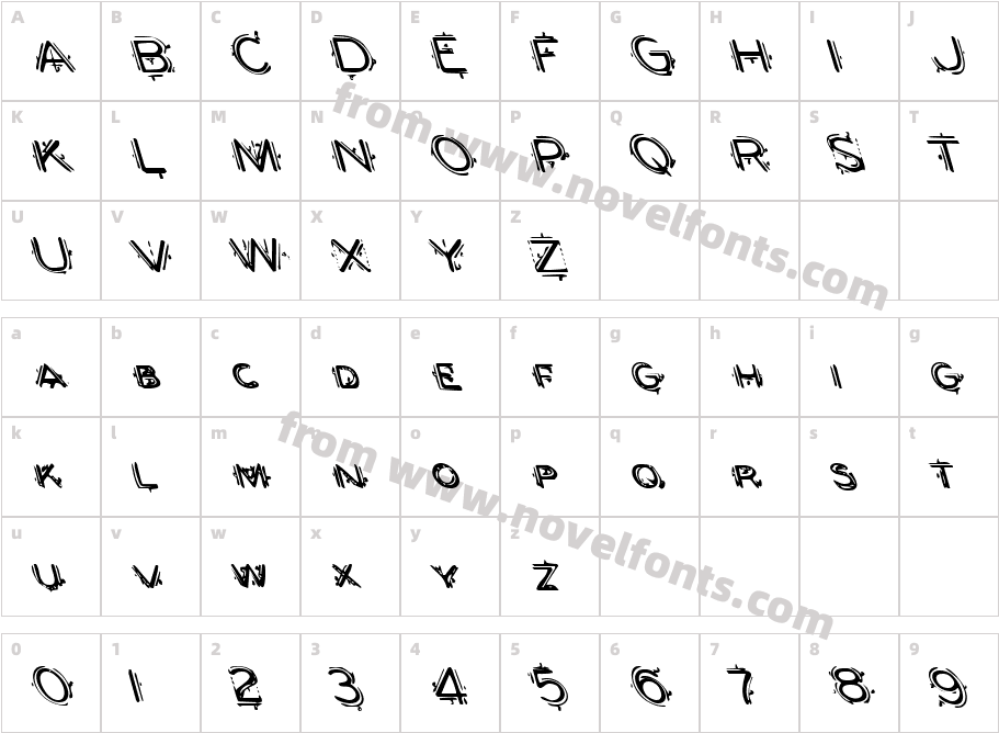 Berserker LeftalicCharacter Map