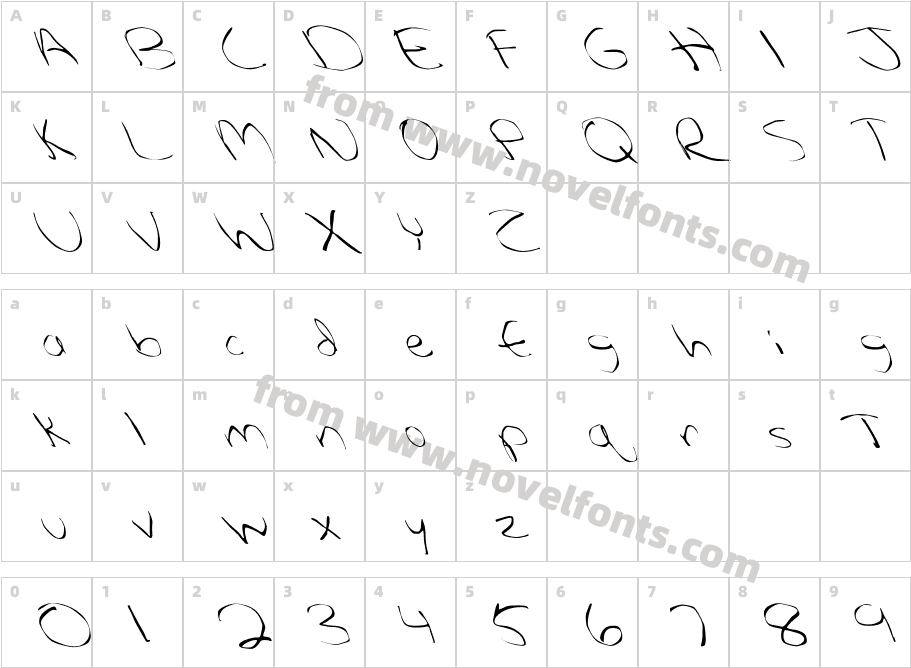 FZ WARPED 27 LEFTYCharacter Map