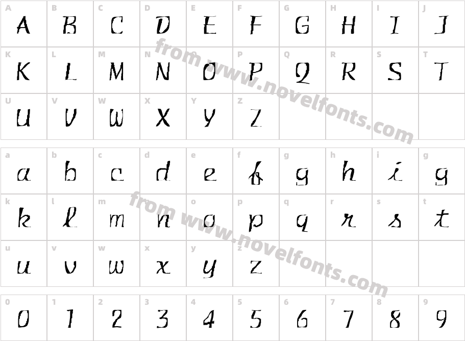 FZ WARPED 30Character Map