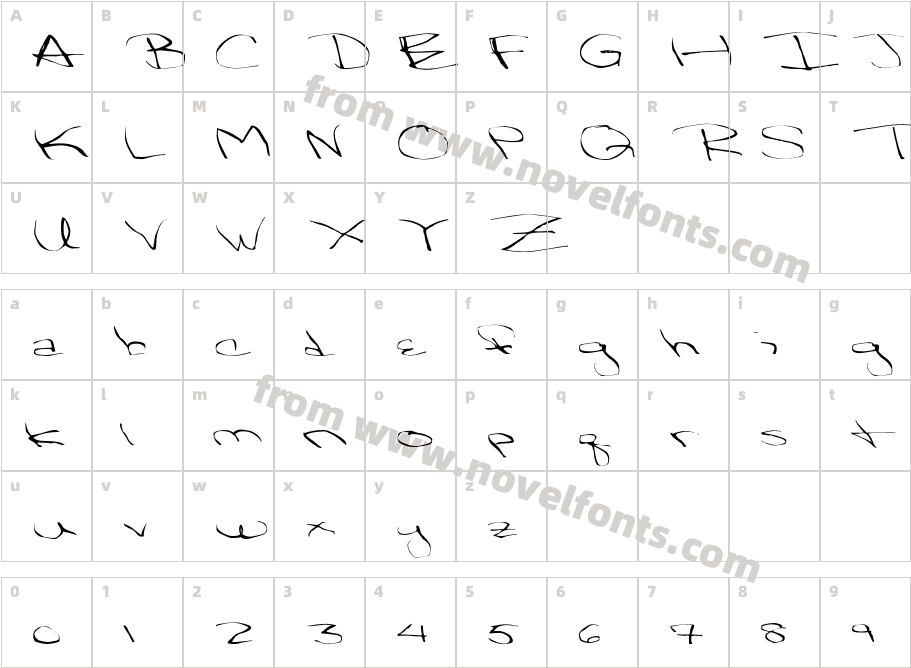 FZ WARPED 32 EXCharacter Map