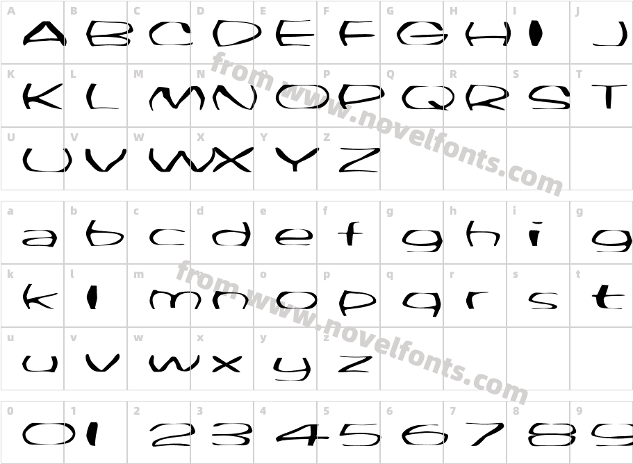 FZ WARPED 33 EXCharacter Map