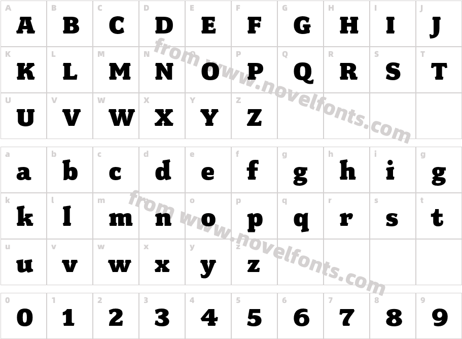 Fairplex WideOT BlackCharacter Map