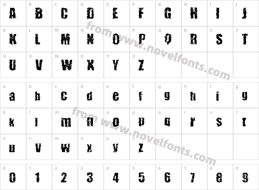 48ver lostCharacter Map