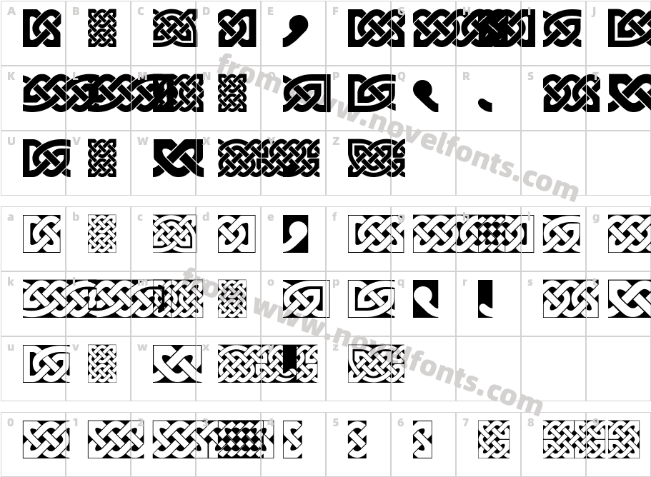 Figheadh PlainCharacter Map