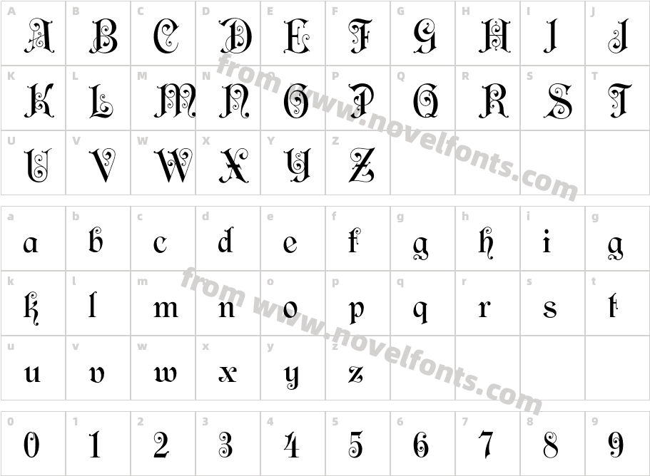 FilibusterNFCharacter Map