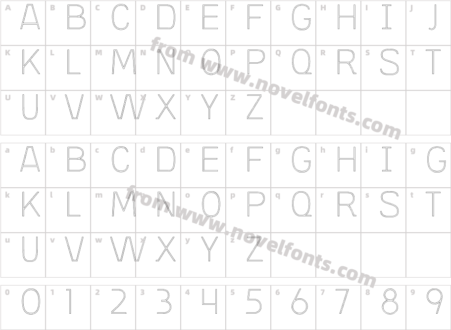 Finkl InlineCharacter Map