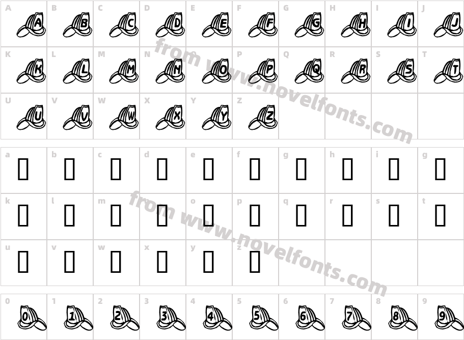 Fire HelmetCharacter Map