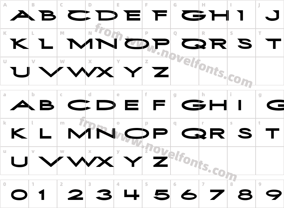 First Blind Two RegularCharacter Map