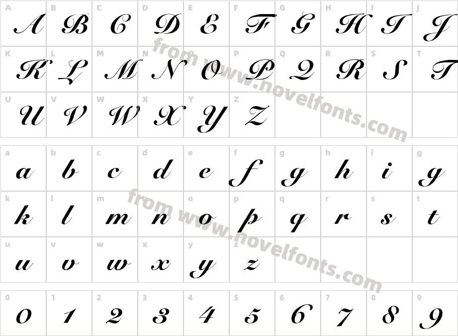 Fleur BlackCharacter Map