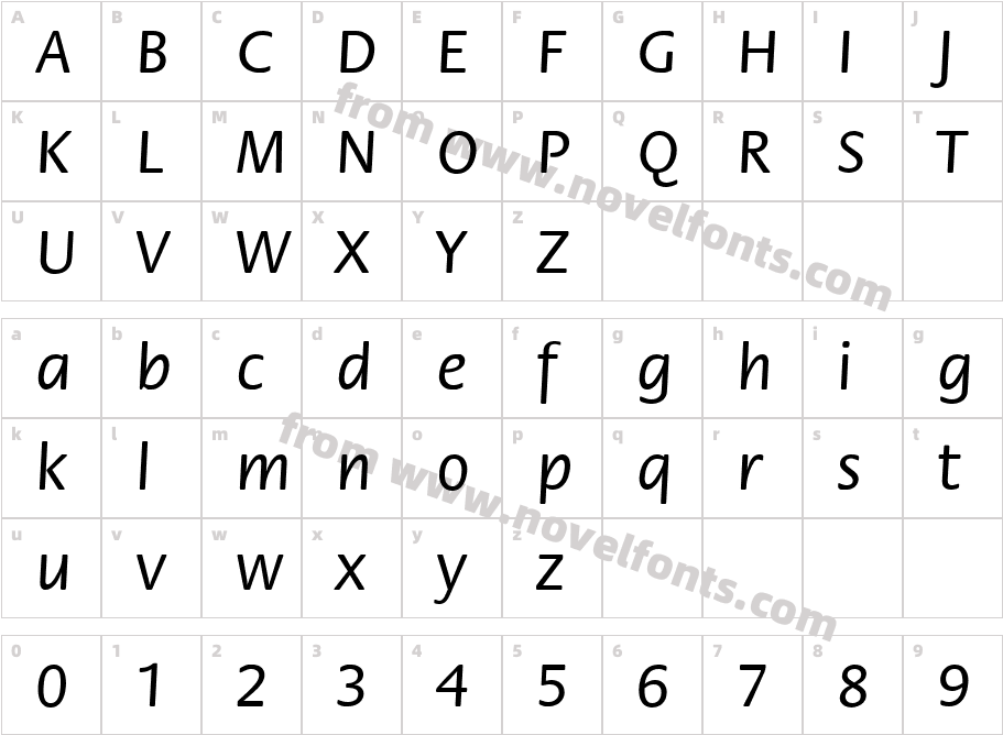 Flori NormalCharacter Map