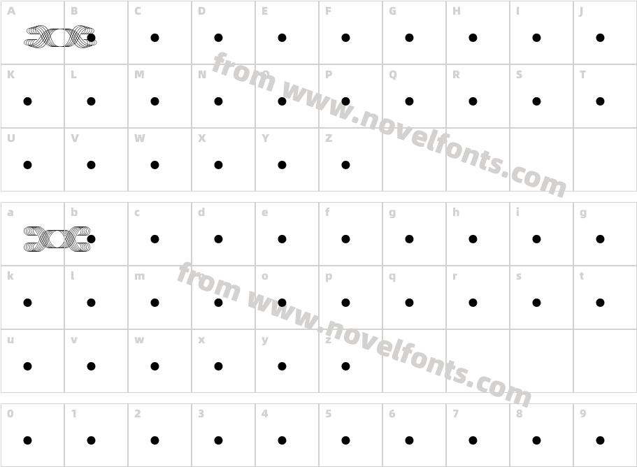 FoglihtenBPS01Character Map