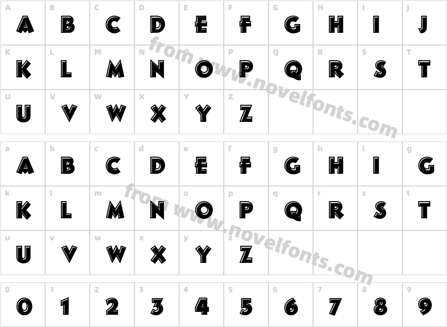 Frankens Stein CapitalCharacter Map