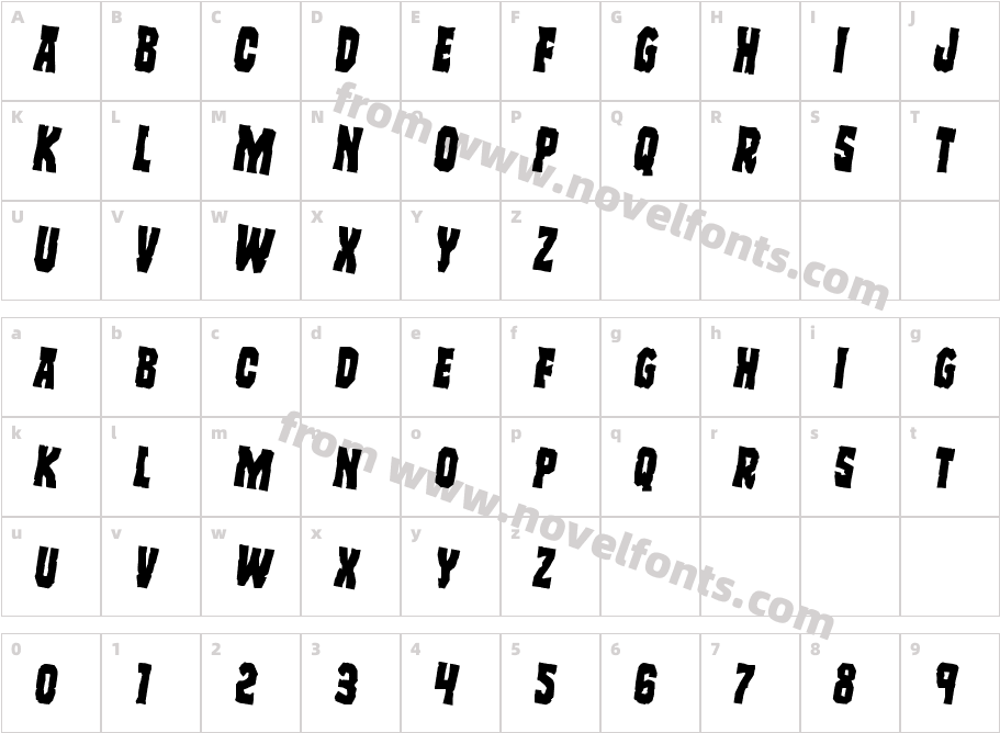 Freakfinder Rotated 2Character Map