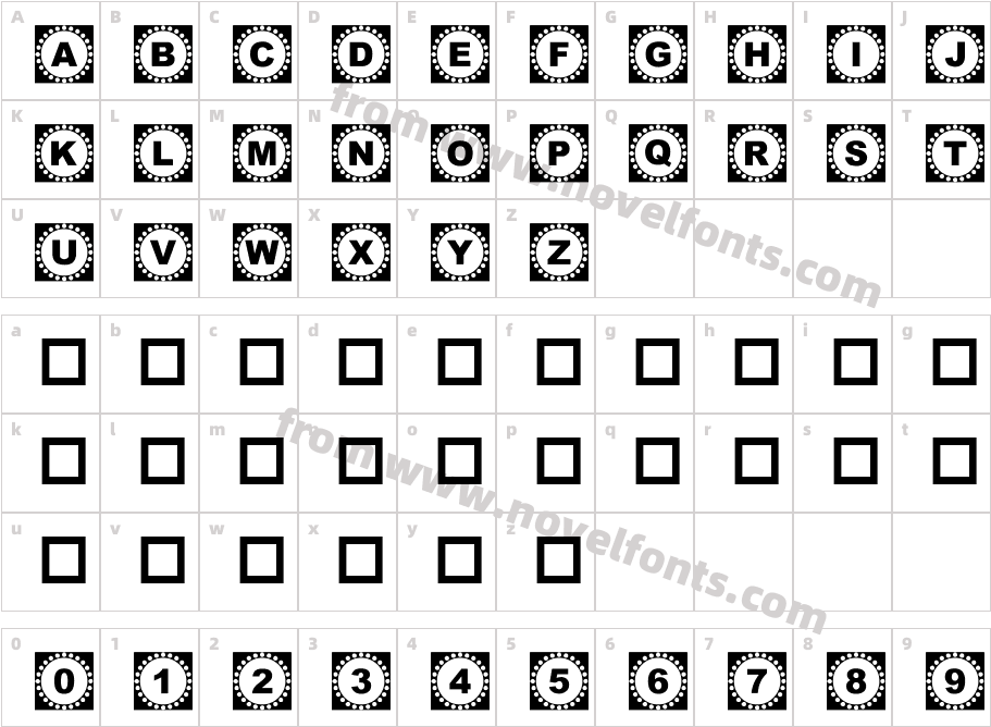 4YEO OUTCharacter Map