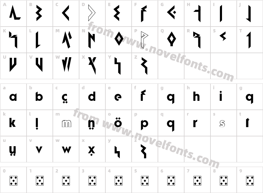 Fujita Ray ( Demo)Character Map