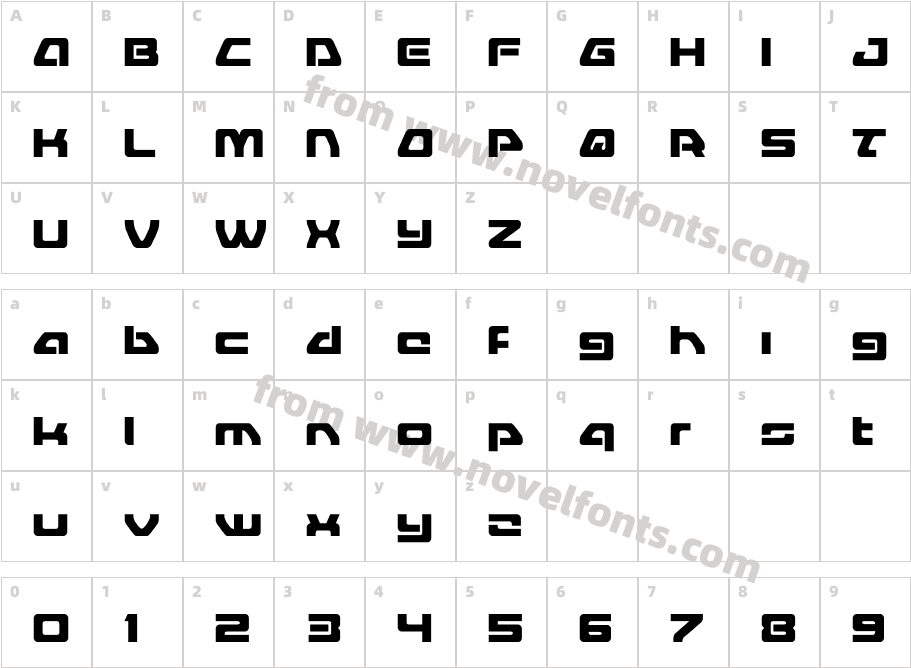 Furian CompactCharacter Map