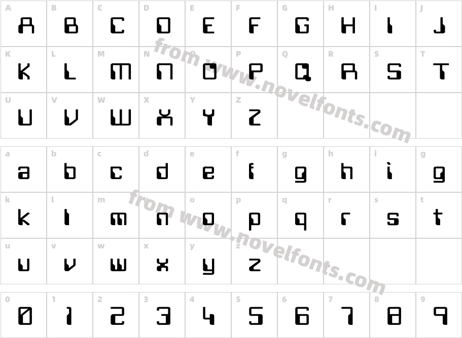 Future WdCharacter Map