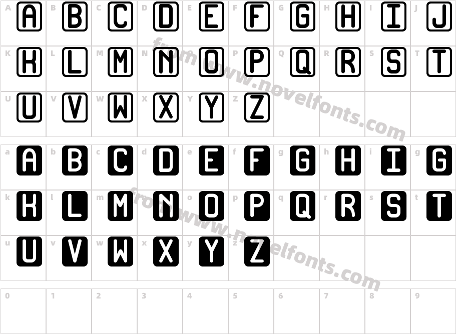 BiCoLoRs StCharacter Map