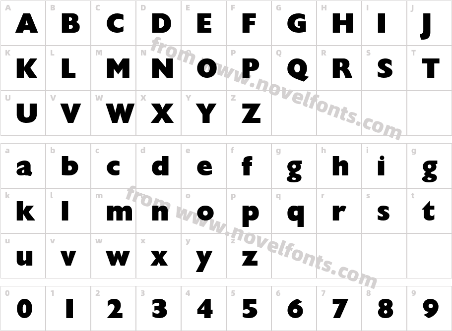 Gallant RegularCharacter Map