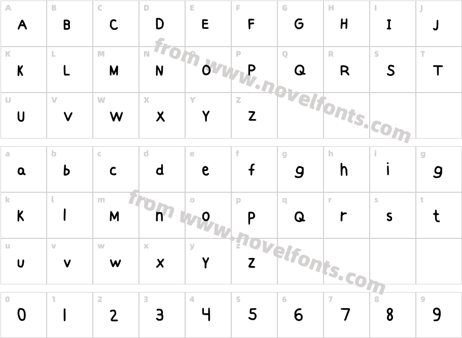 Gb Perfect Piece RegularCharacter Map