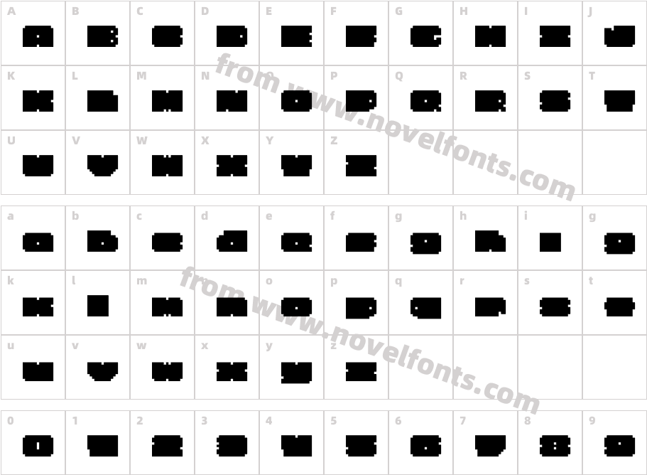 BigFatBlackCharacter Map