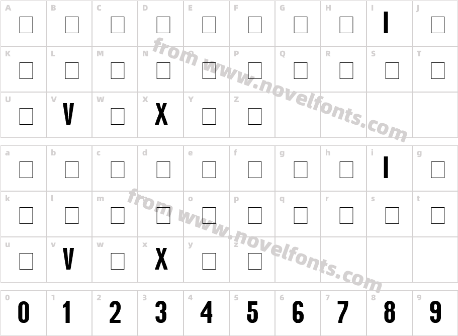 Geo Sakartveko NormalCharacter Map