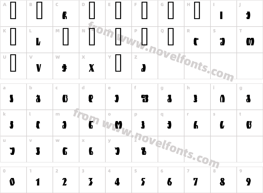 Geo Zghapari Mtavr ASTERCharacter Map