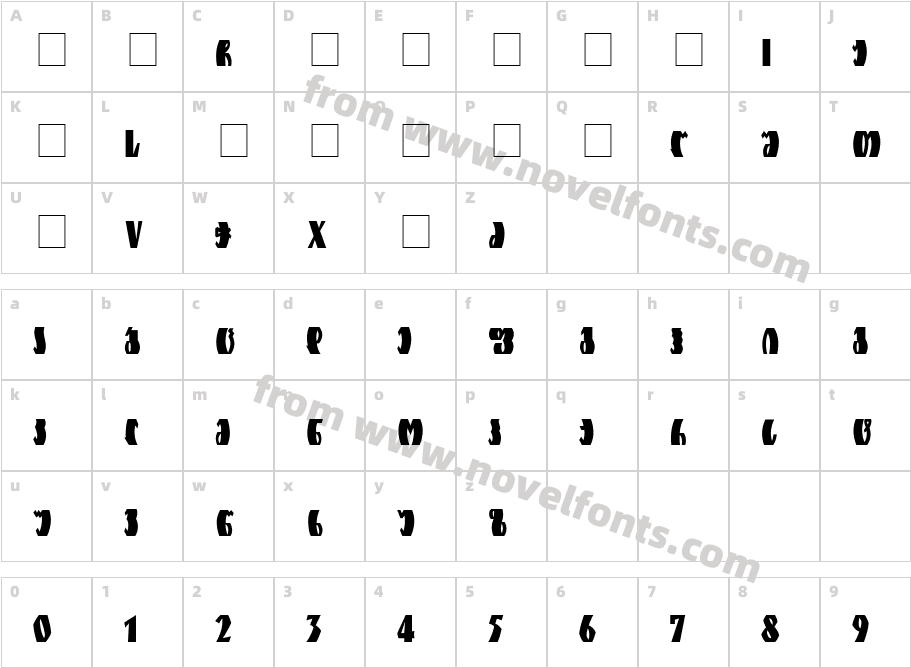 Geo Zghapari MtavrCharacter Map