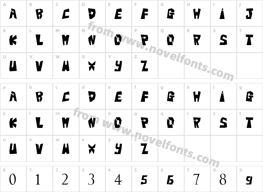 BigTeezSqCharacter Map