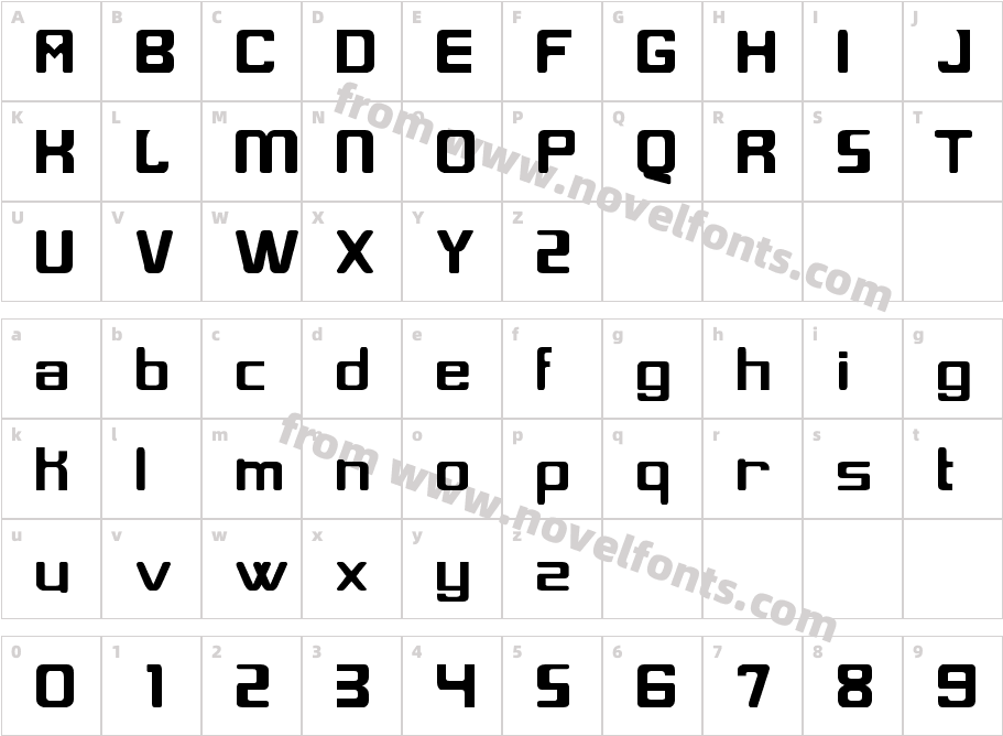 GlixCharacter Map