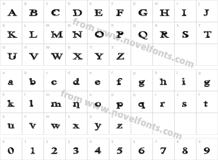 Goombah GeneratorCharacter Map