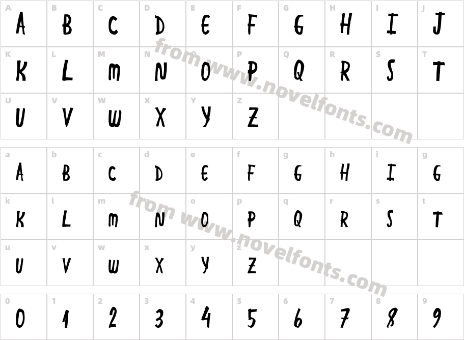 Great EndingCharacter Map