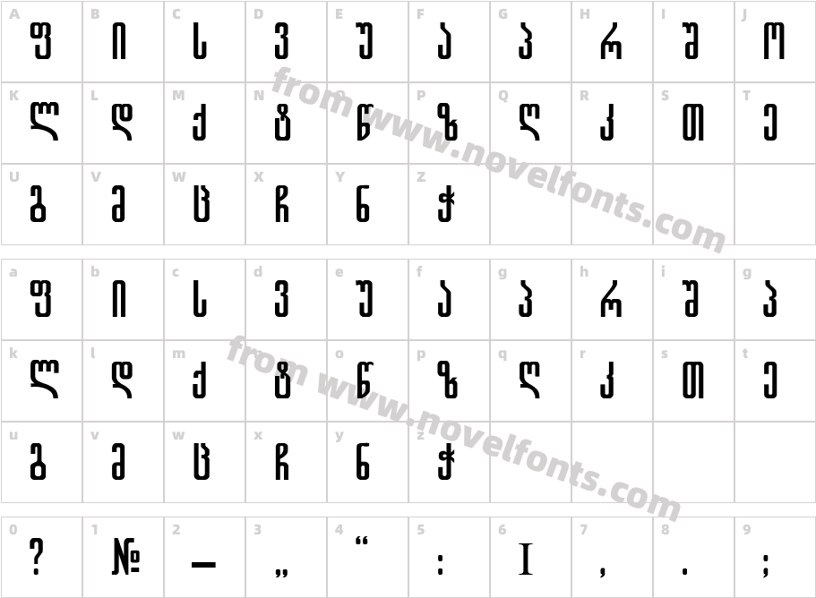 Gremy NormalCharacter Map